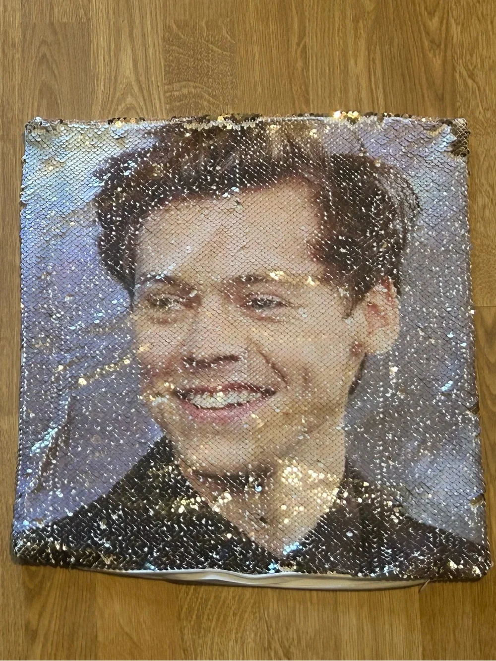 Harry Styles Sequin pillowcase